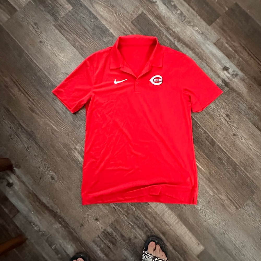 Nike Bright Red Men's Polo Shirt